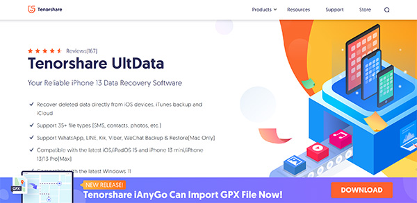 Tenorshare UltData Data Recovery review